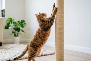 Как выбрать когтеточку для кота: советы от производителя